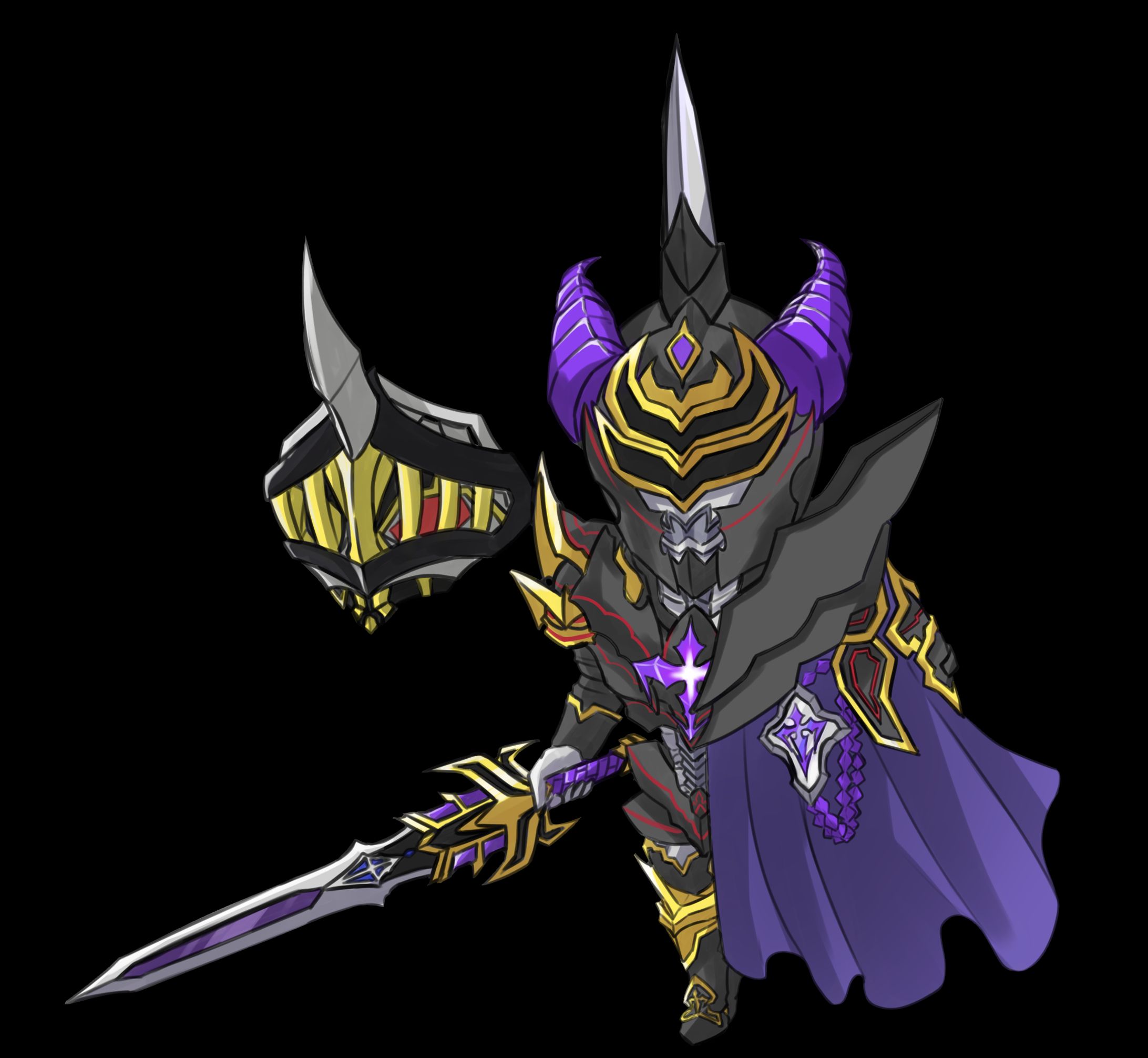 【2021.05】ライディール様 ミニキャラ制作-1