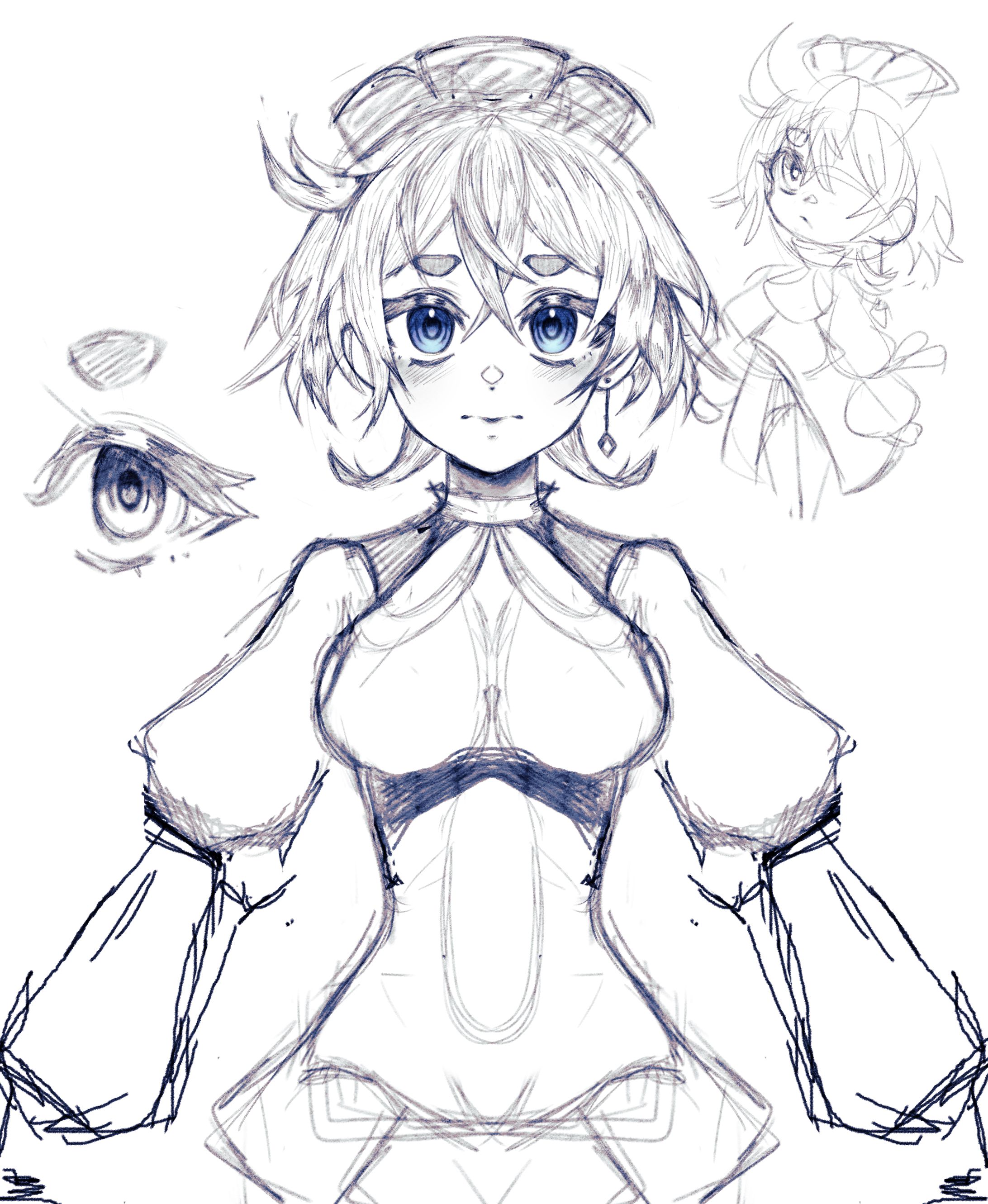 character concept drawing -1