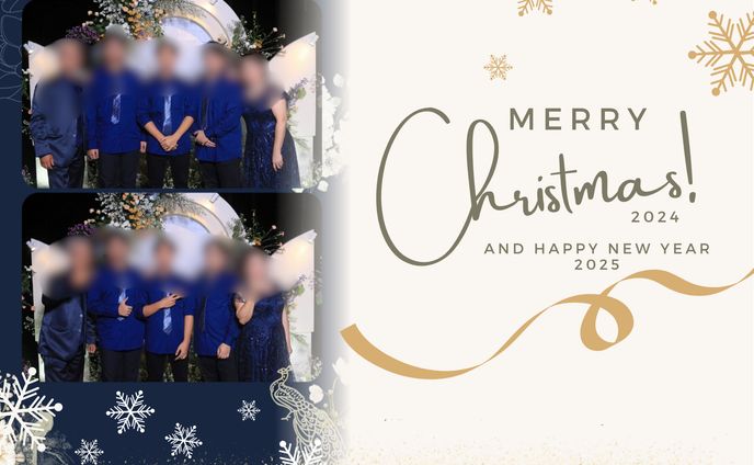 Merry Christmas & Happy New Year Post Card