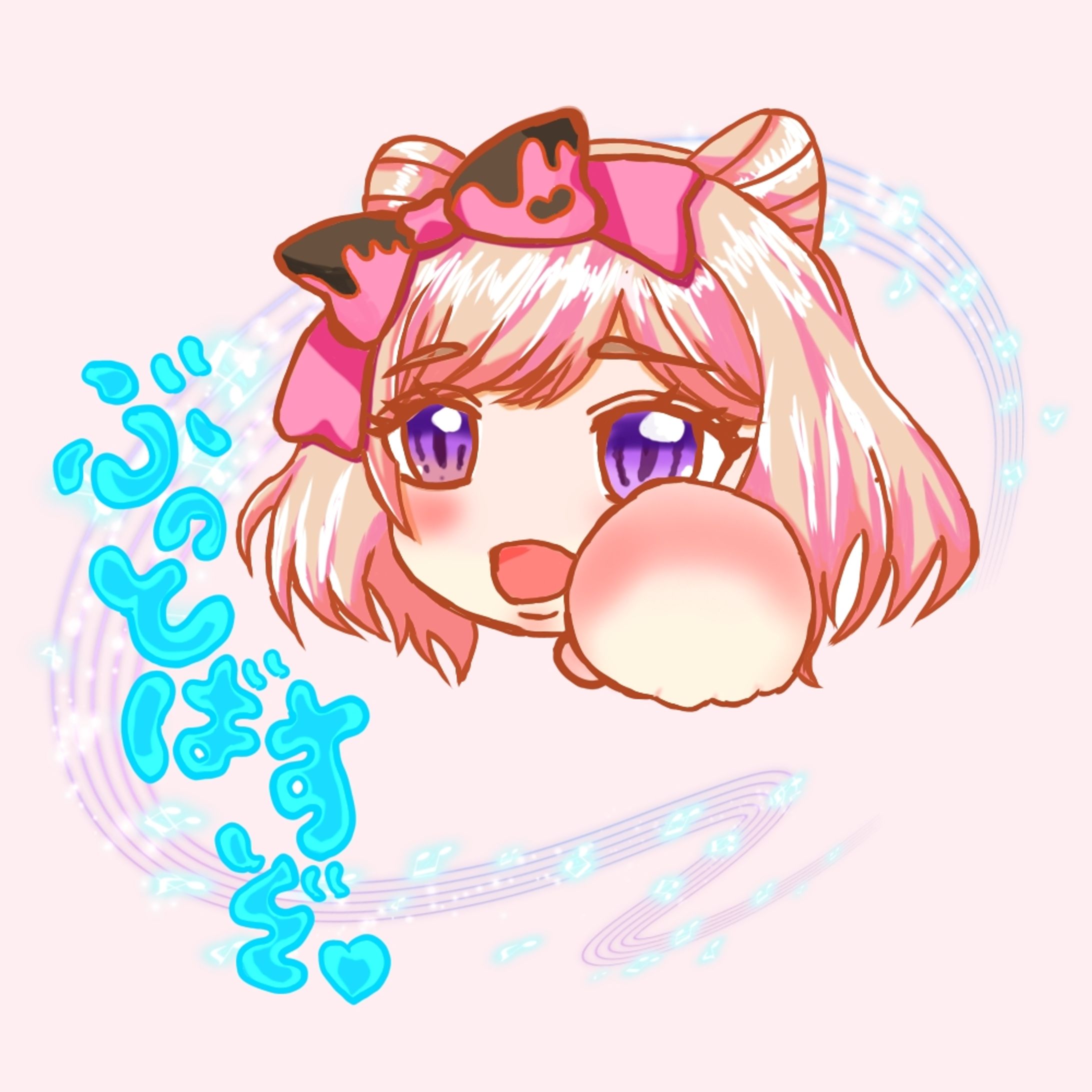 ファンアート 猫斗奏音ちゃん-1