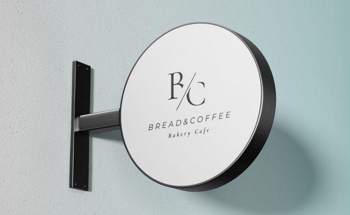 店舗ロゴを作成しました