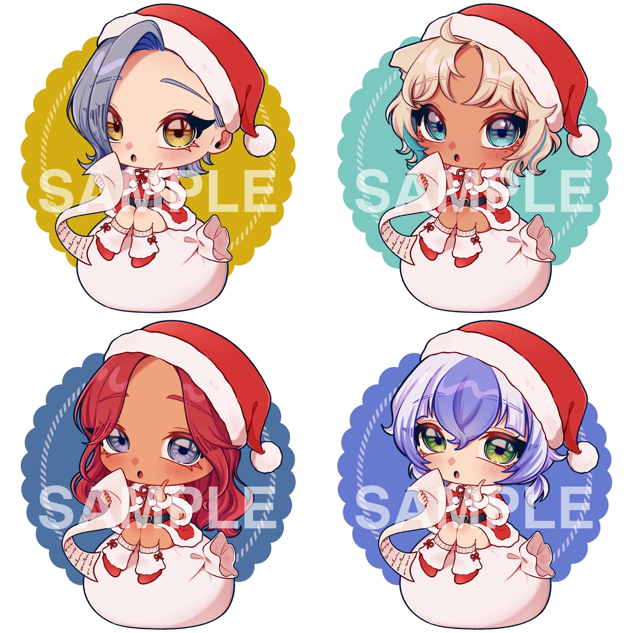 クリスマス量産イラスト-1