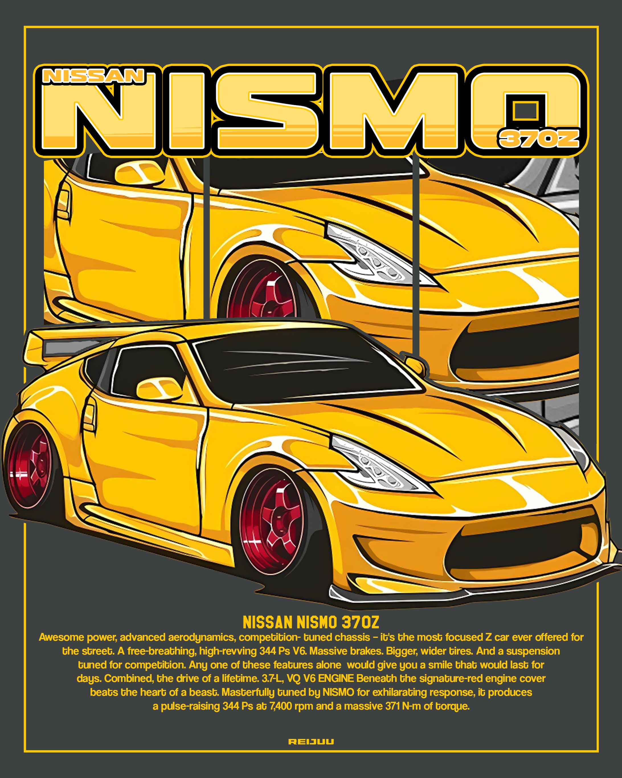 [Poster Design] -Nissan Nismo 370Z-1
