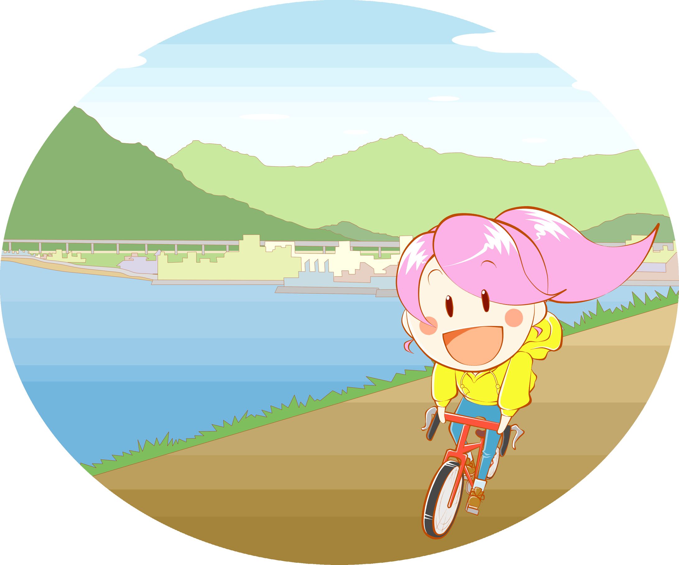 【イメージイラスト】愛顔リンリンいいえひめ！-1