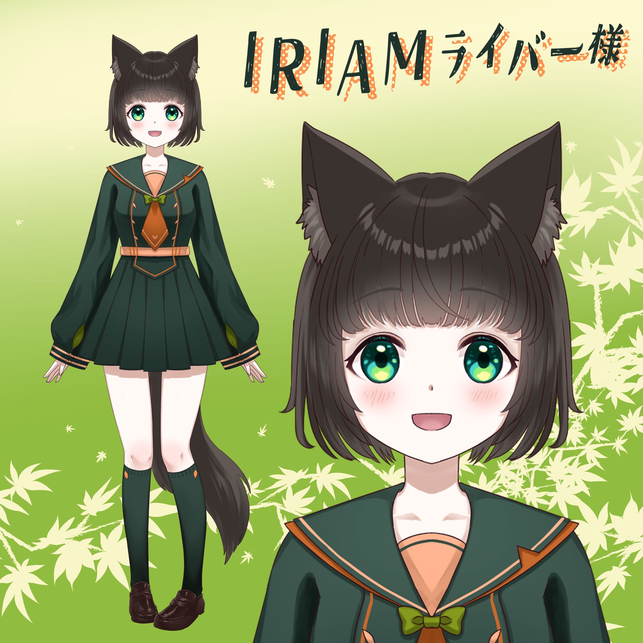 IRIAMライバー様イラスト-1