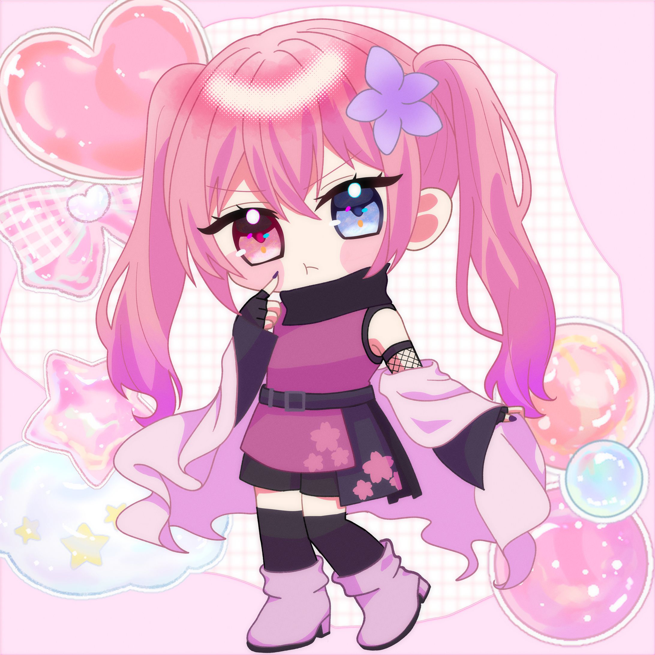 ミニキャラ・背景デザイン-1