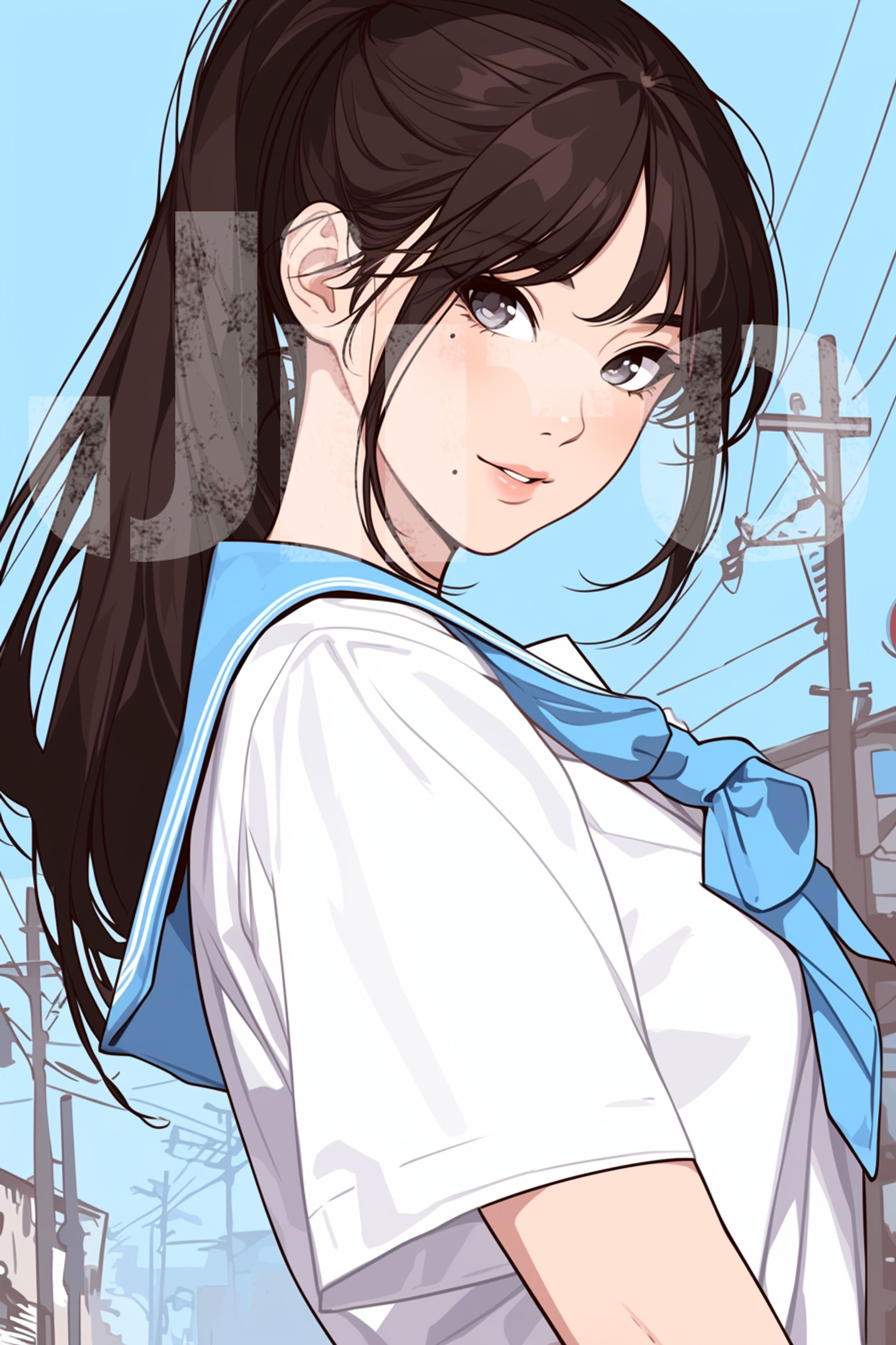 魅惑の微笑みを浮かべるJK師匠-1