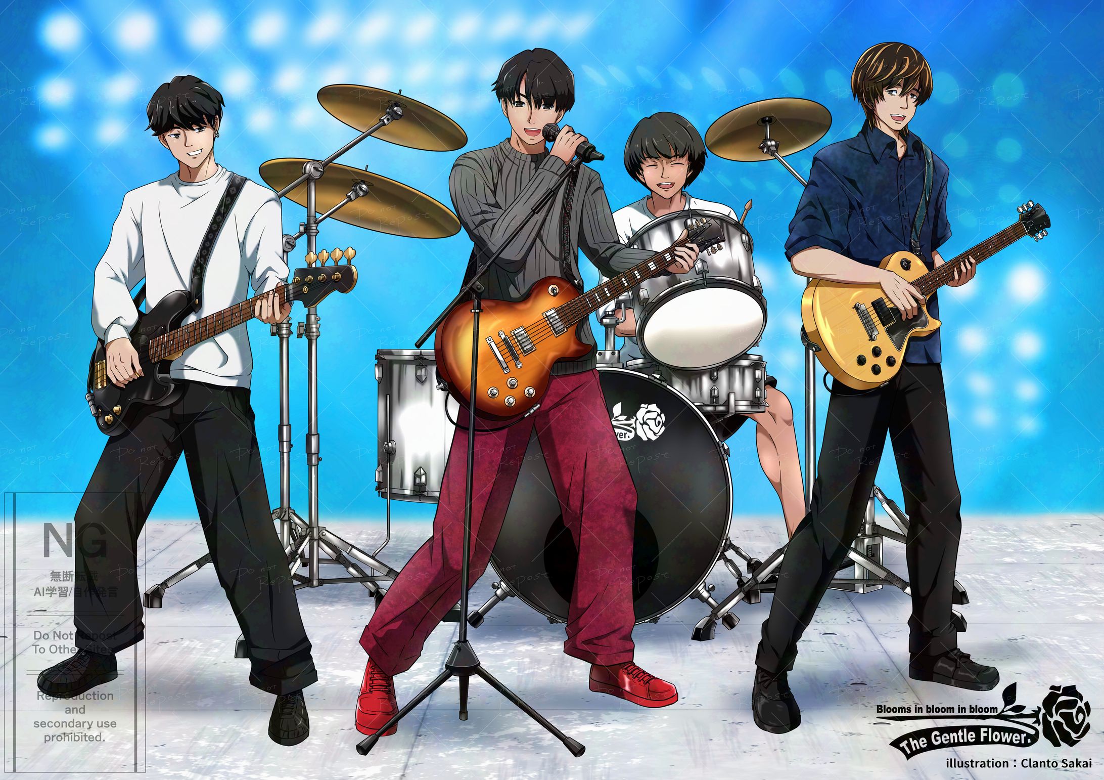 TheGentleFlower　様イラスト-1