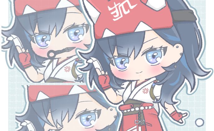 Skeb.かるぼんさん.絢世ユウさん