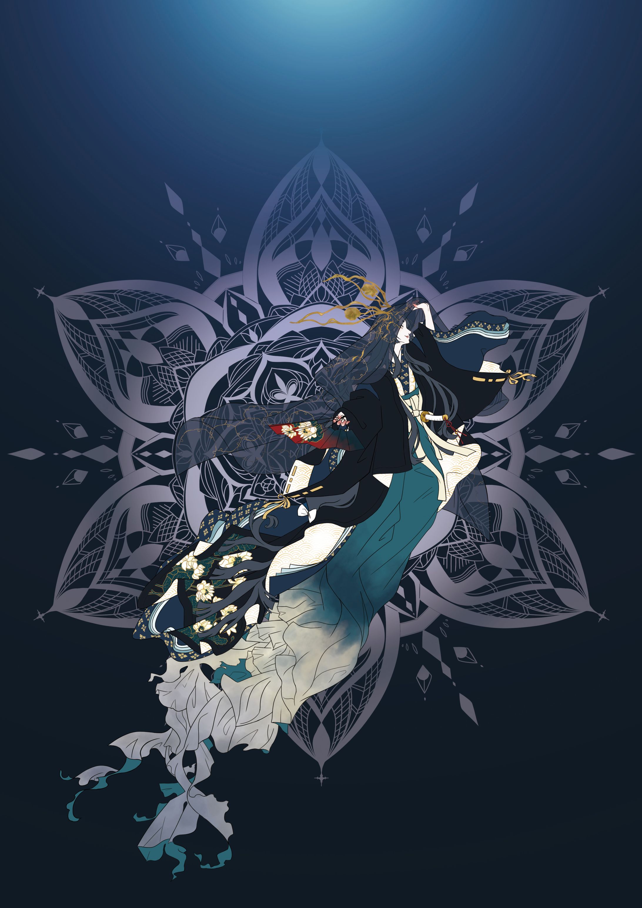 【イラスト】玉兎-1