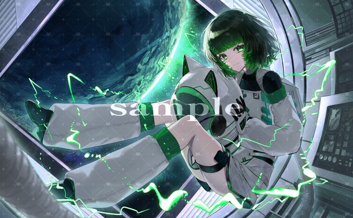 渚沢シチ様　もうどうなってもいいやMVイラスト