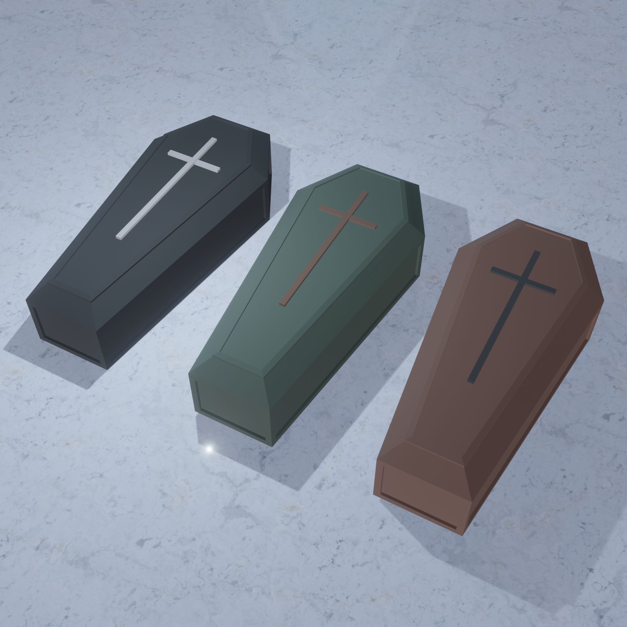 棺_3Dモデル-1