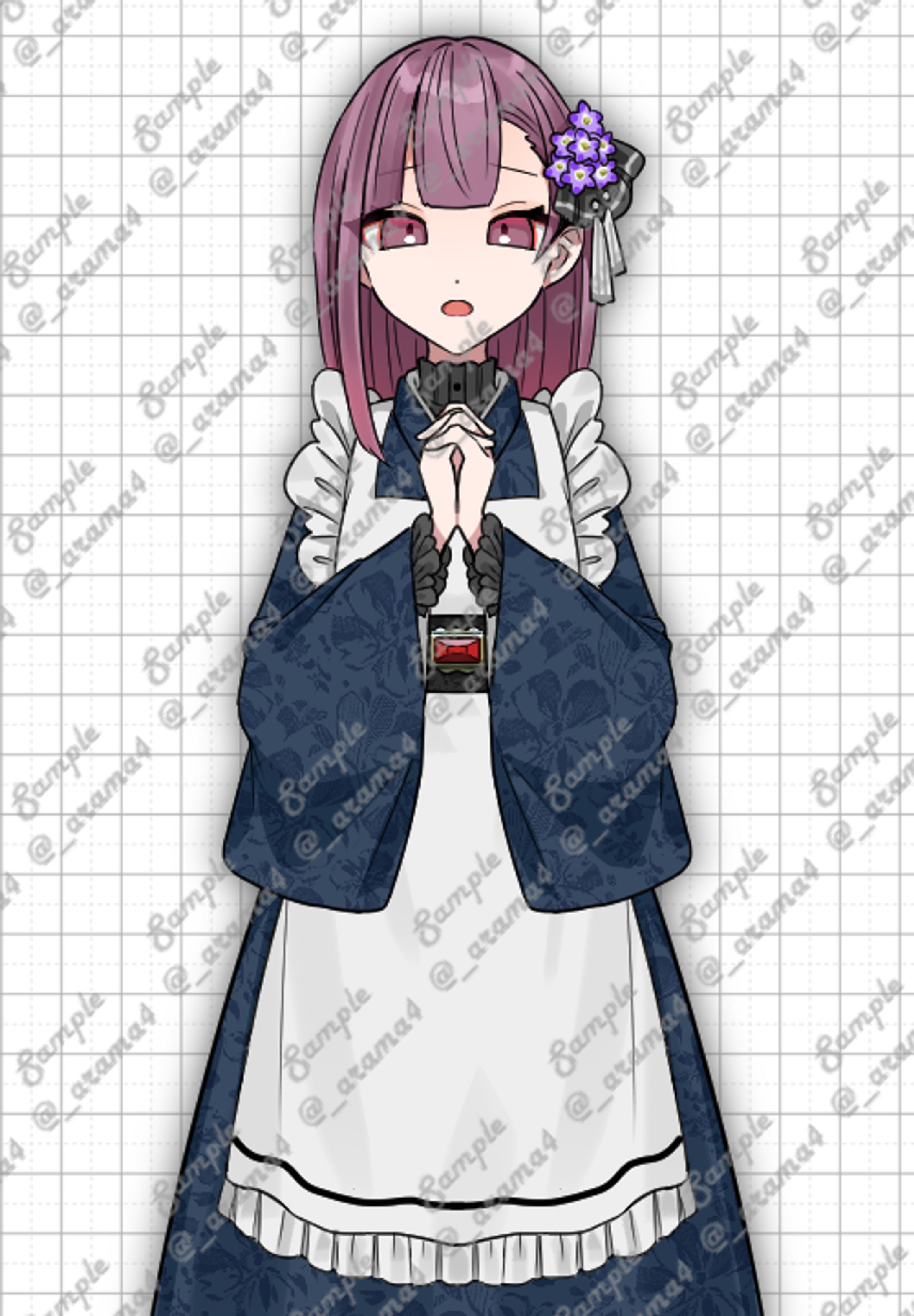 立ち絵┊︎ポーズ/表情差分-1