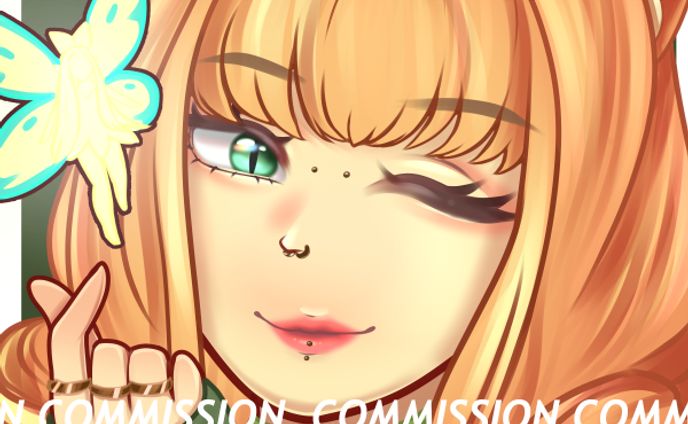 Headshot Icon Commission for aslyn_xiv