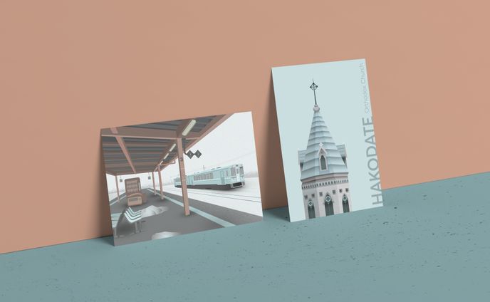 hakodate illustrations