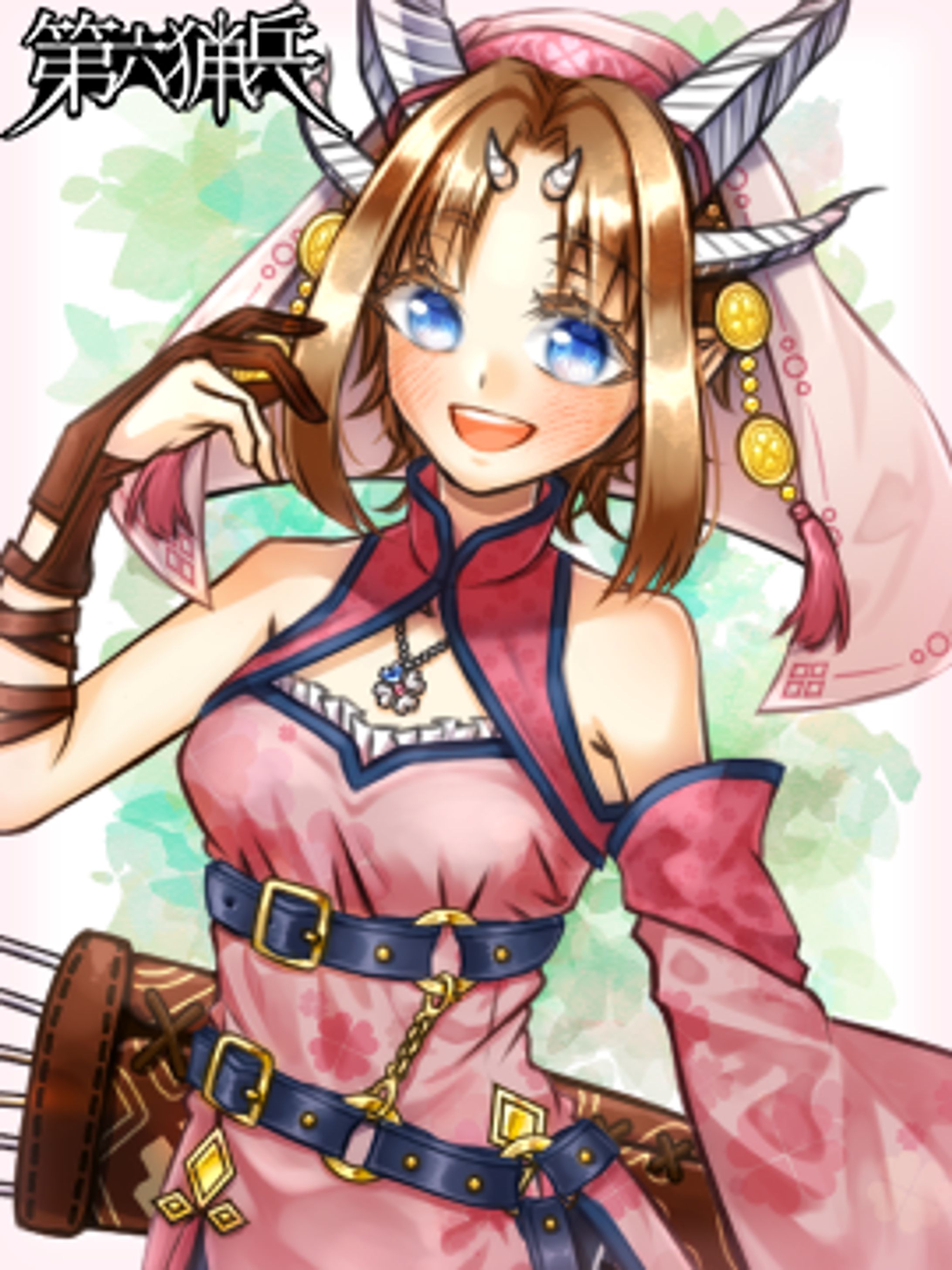 バストアップイラスト - 第六猟兵 - JAEGER SIXTH --1