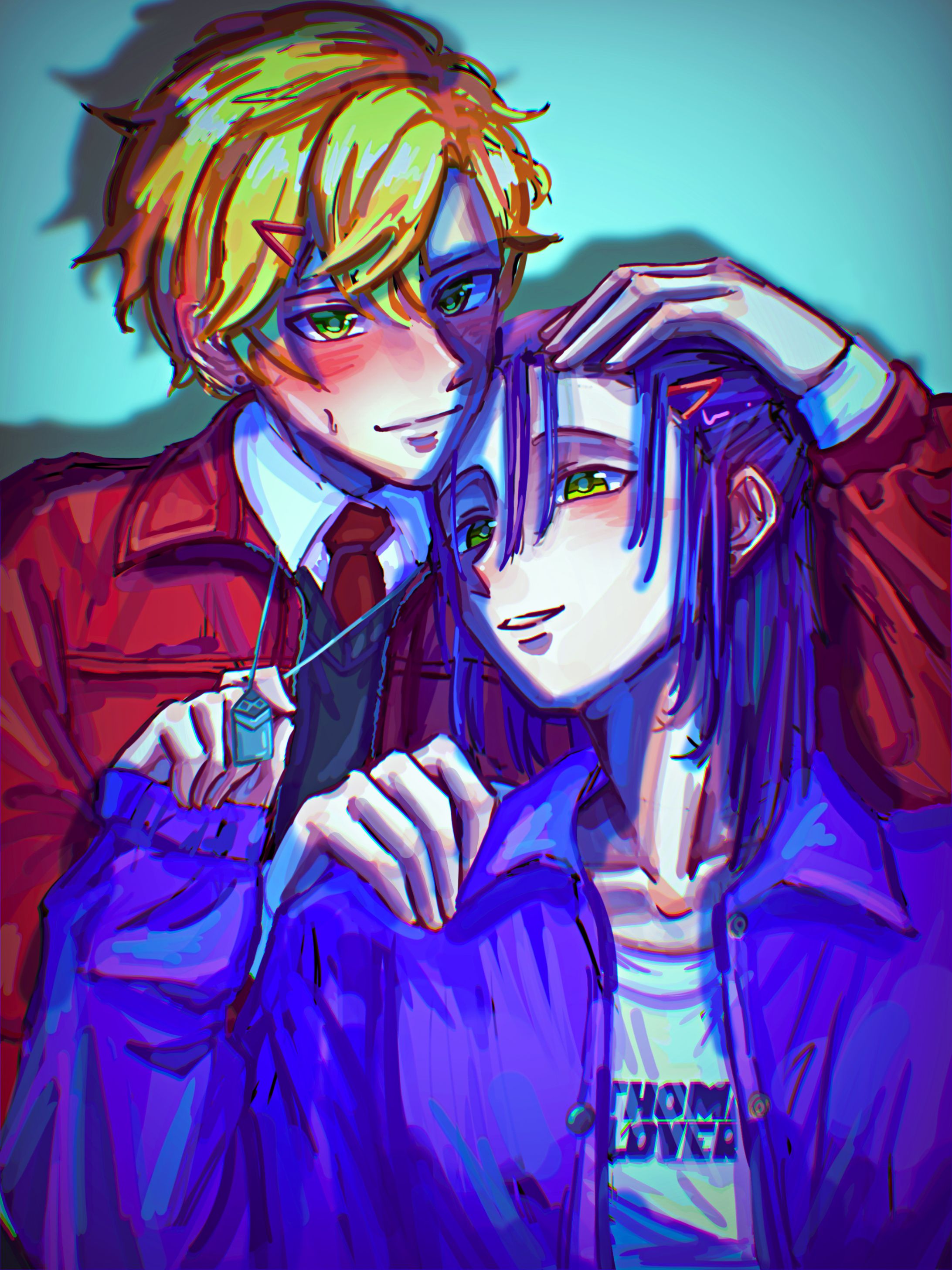 Double bust up-1