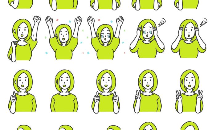 シンプルイラストサンプル