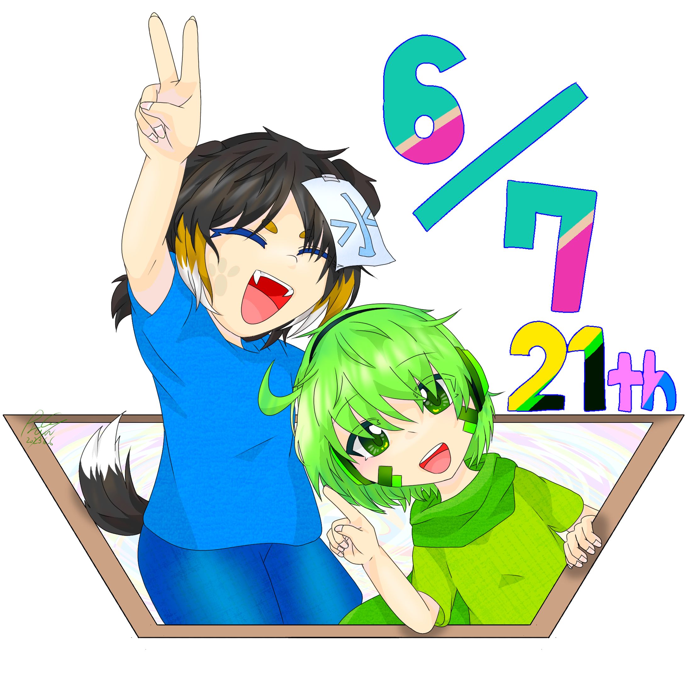 2022末から現在の一次創作イラスト-1