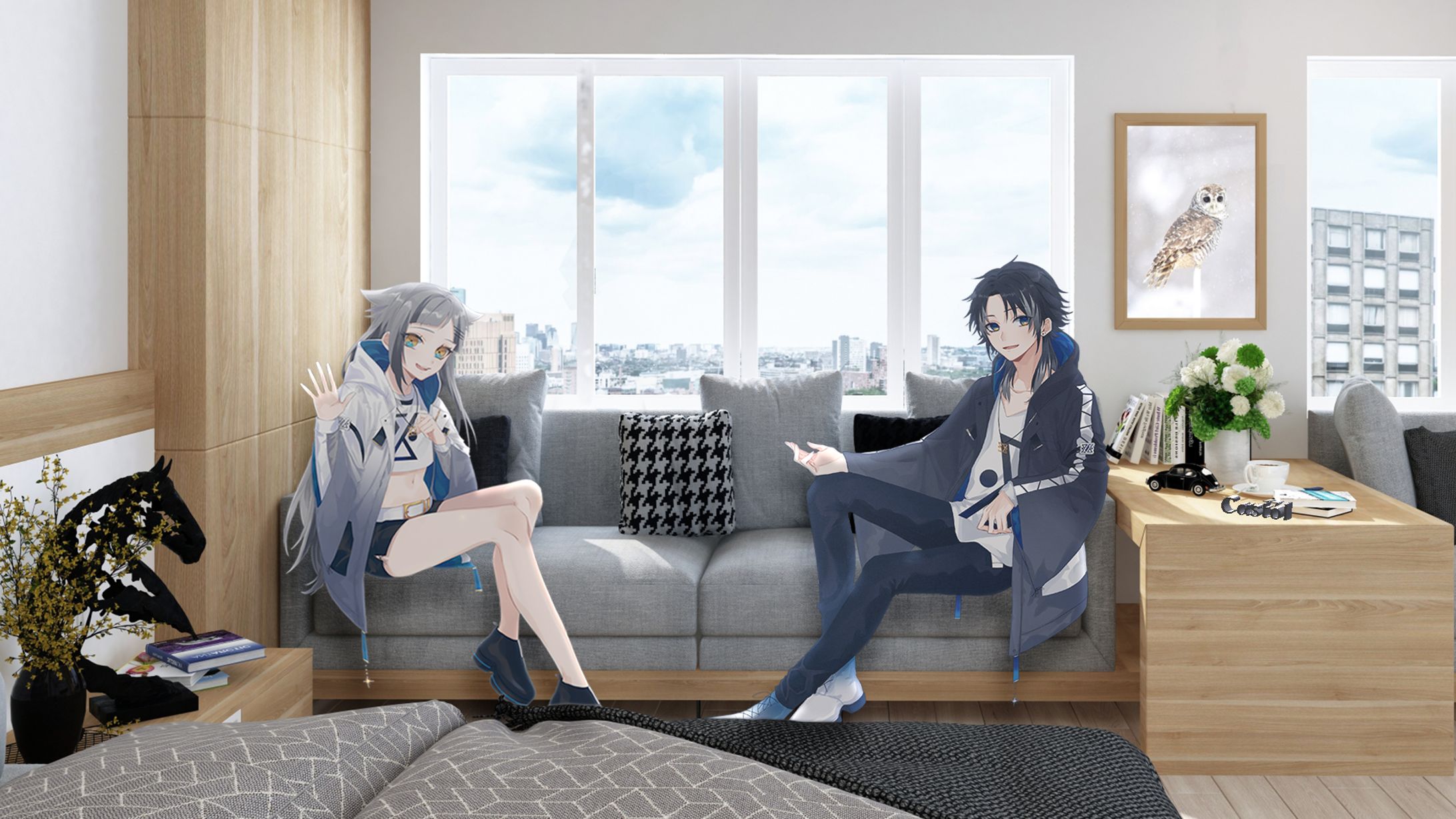 Retouch / Promotion image ( Photo×illustration ) #001 - 002-1