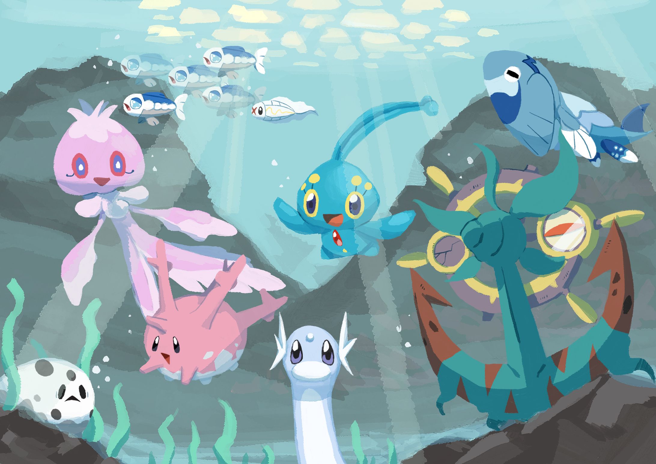ポケモン　ファンアート-1