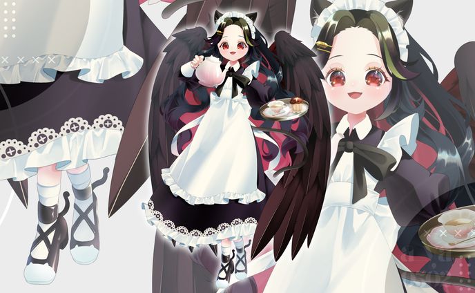 小烏ねっこ様 立ち絵