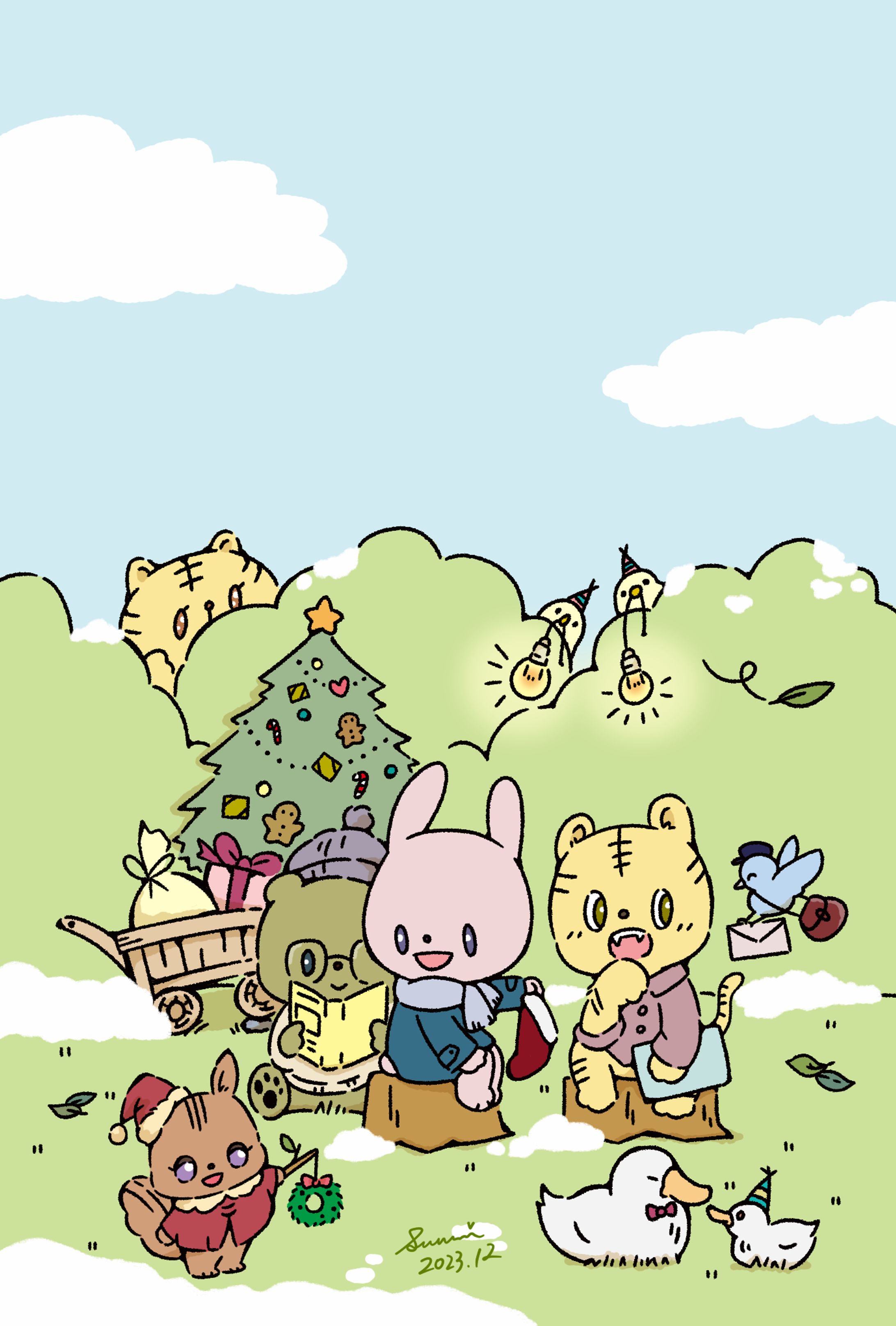 christmas2023 まちがいさがし-1