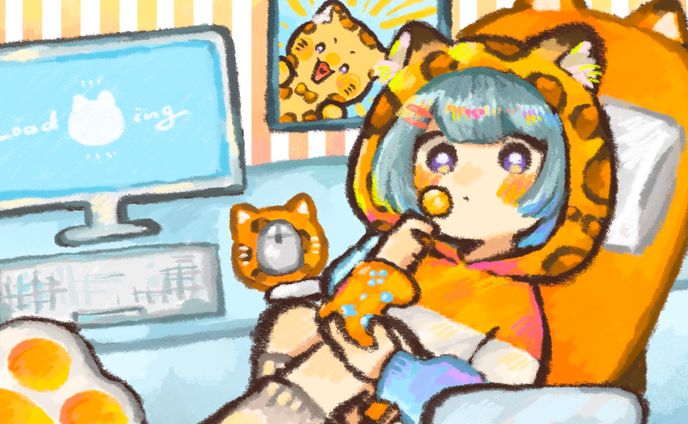 vtuber柊青來様イラスト