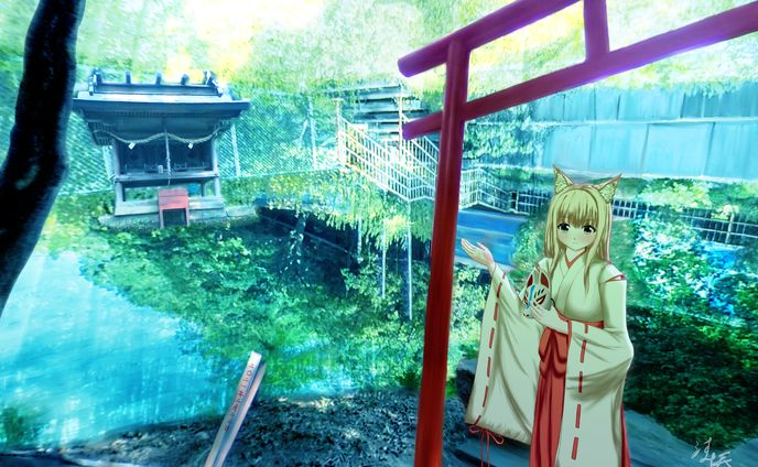 ボクの祠です