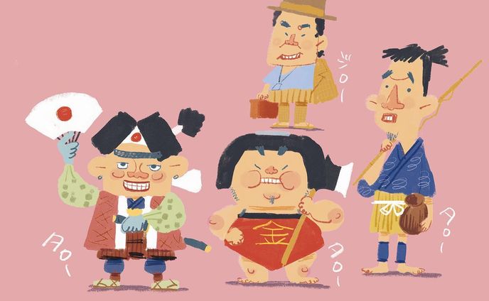 illustration、筋トレ