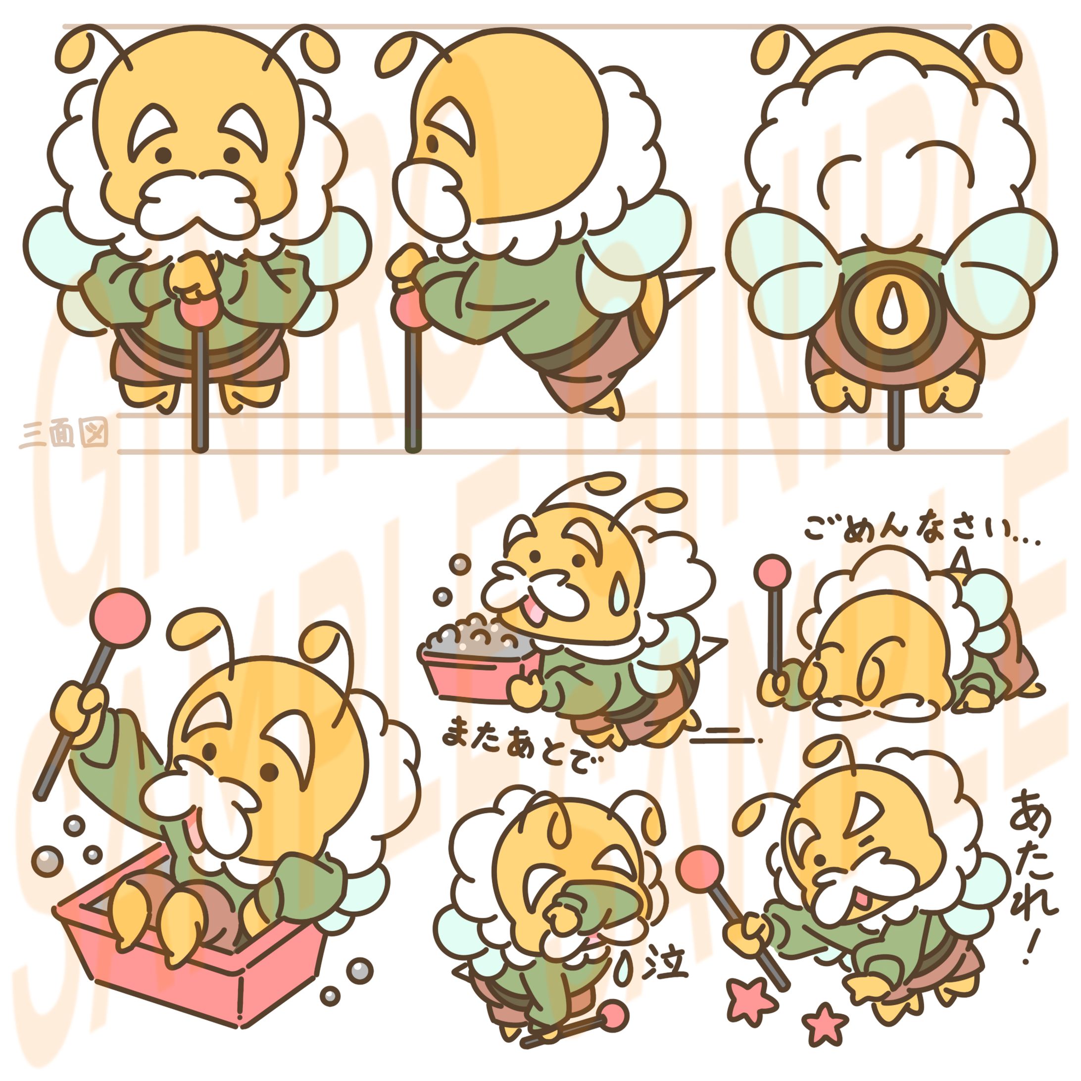 パチンコ店のキャラクター-1