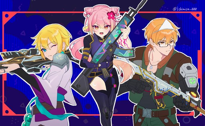 illustrator、人外