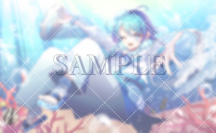 かなできゅん様　PC壁紙（※サブスク限定Discordサーバーでのみの公開となっています）