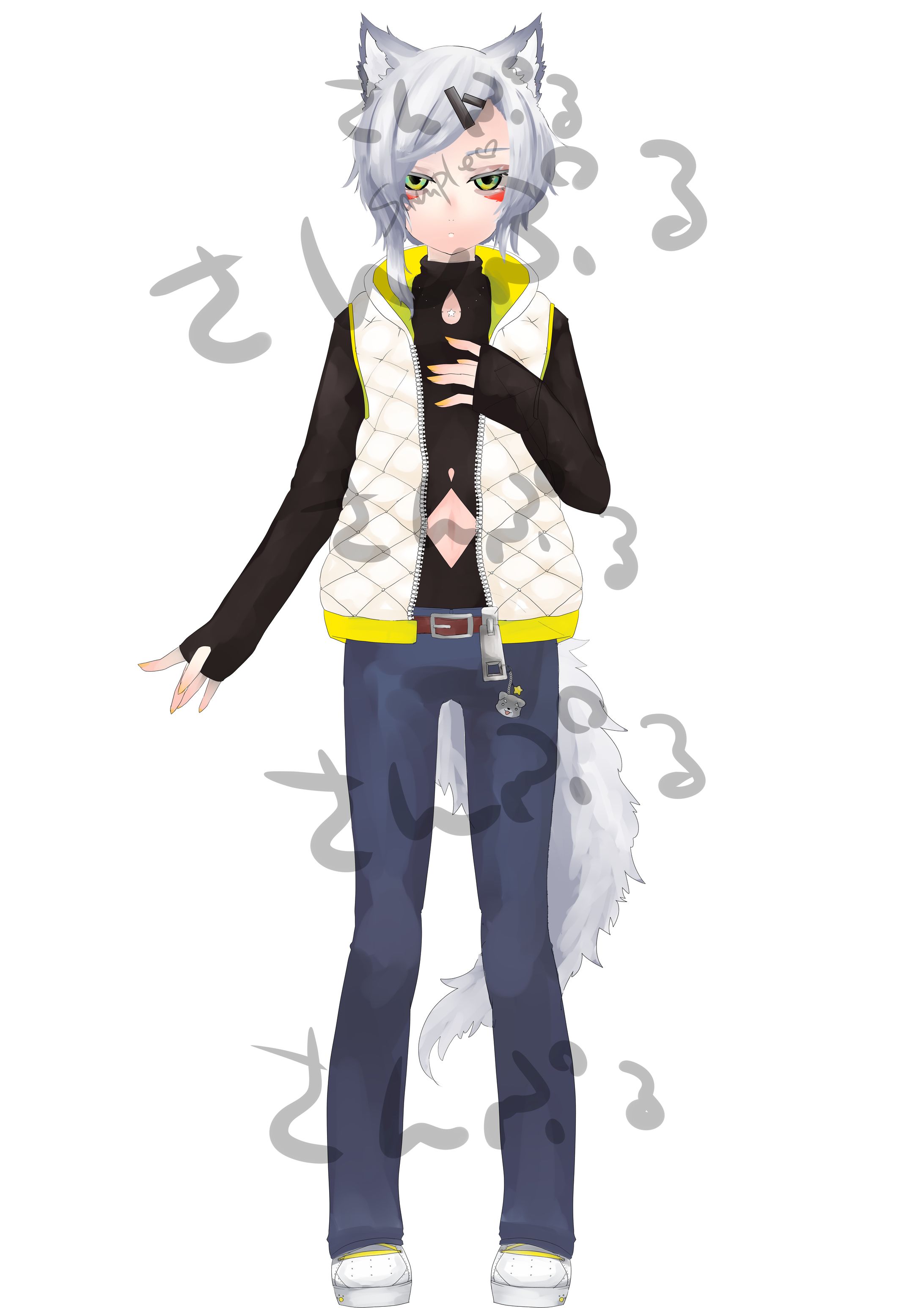 Vtuber用立ち絵-1
