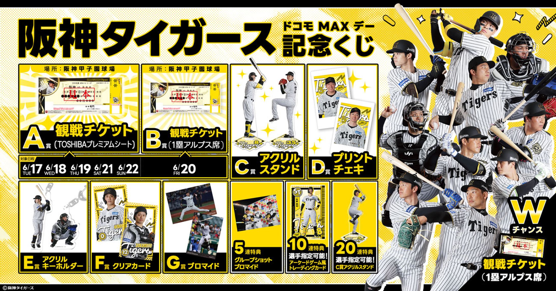 阪神タイガース オンラインくじ 景品デザイン-1