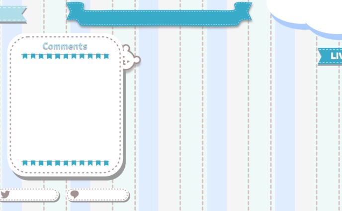 フリー素材　配信画面　シンプル