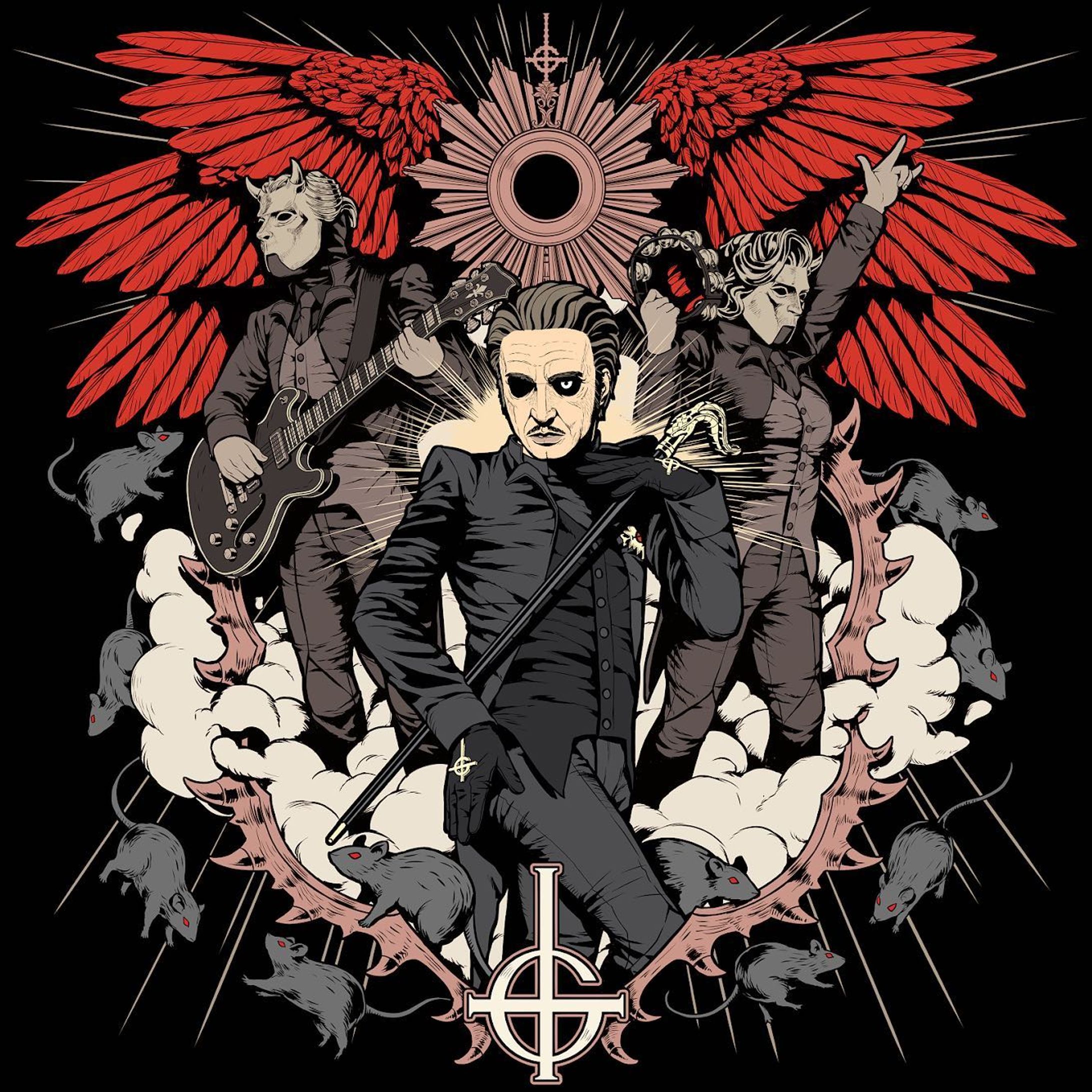  merch designs for GHOST-1