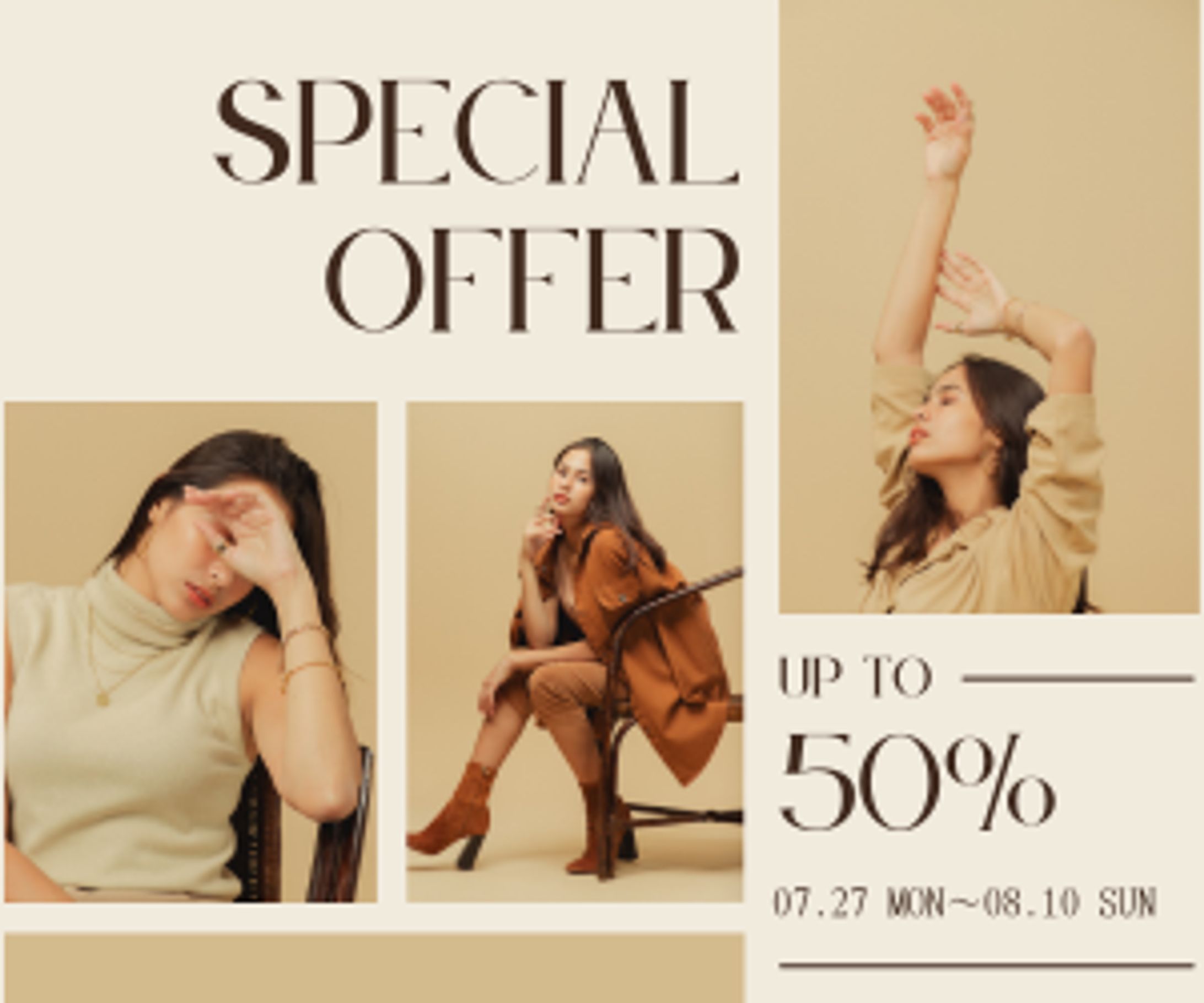 洋服のSALE・キャンペーン バナー広告-1