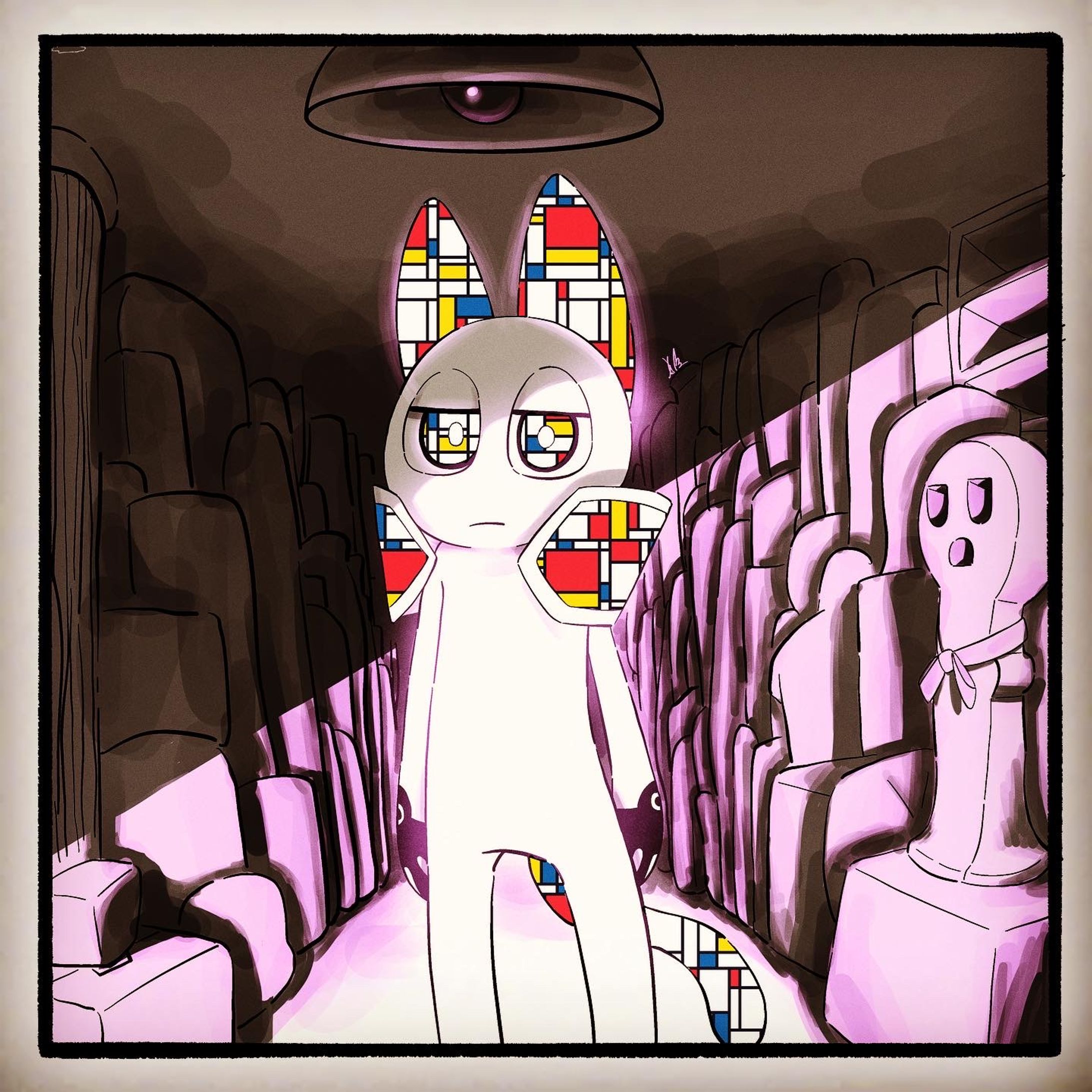 創造神Vファンアート-1