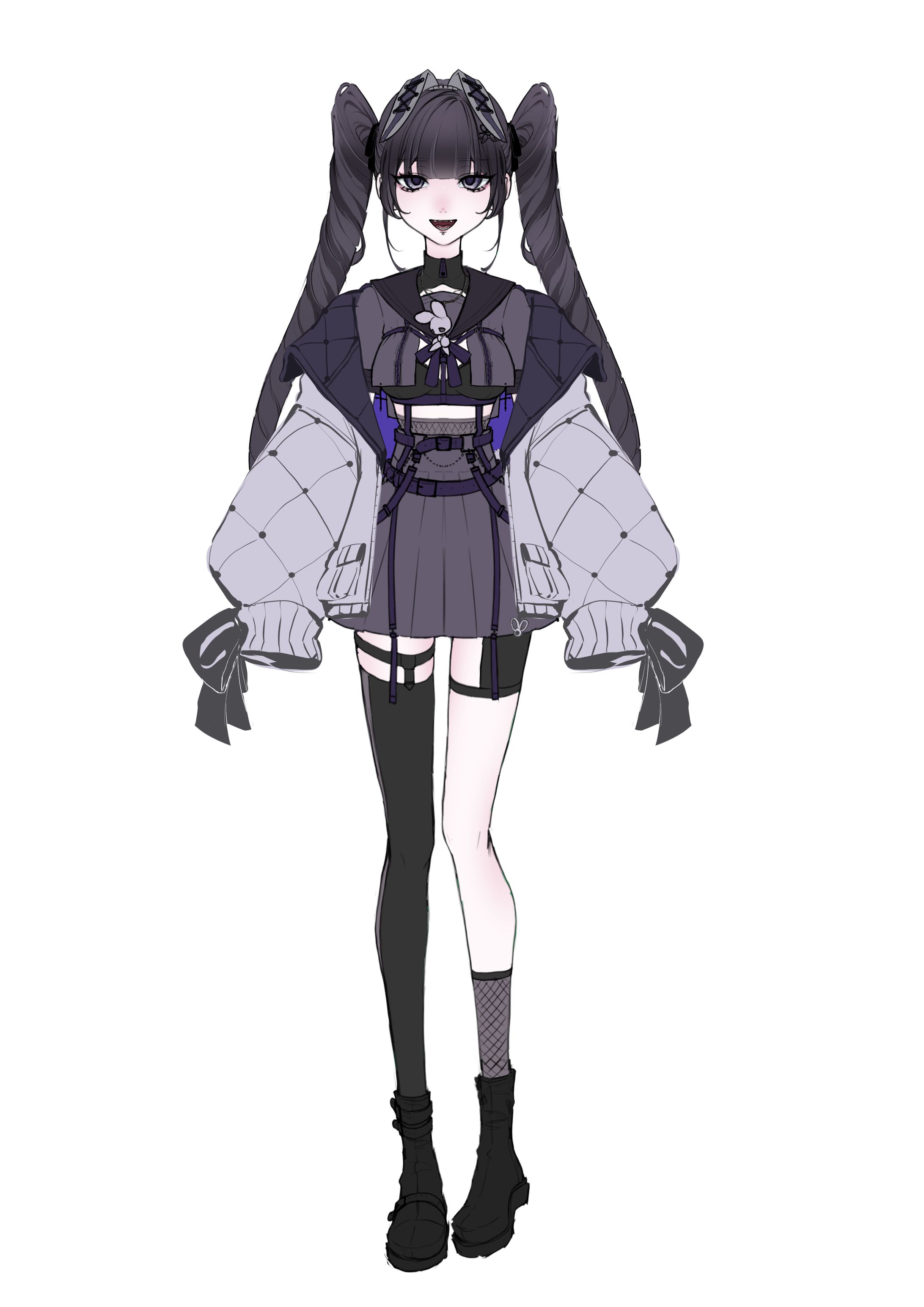 キャラクターデザイン(ラフ)-1