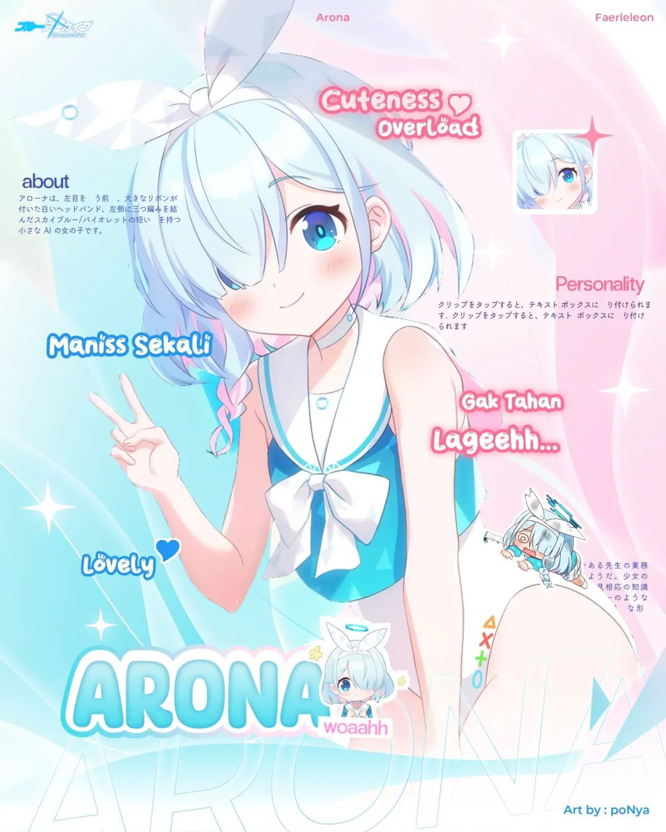 [ Poster ] Arona - Blue Archive-1