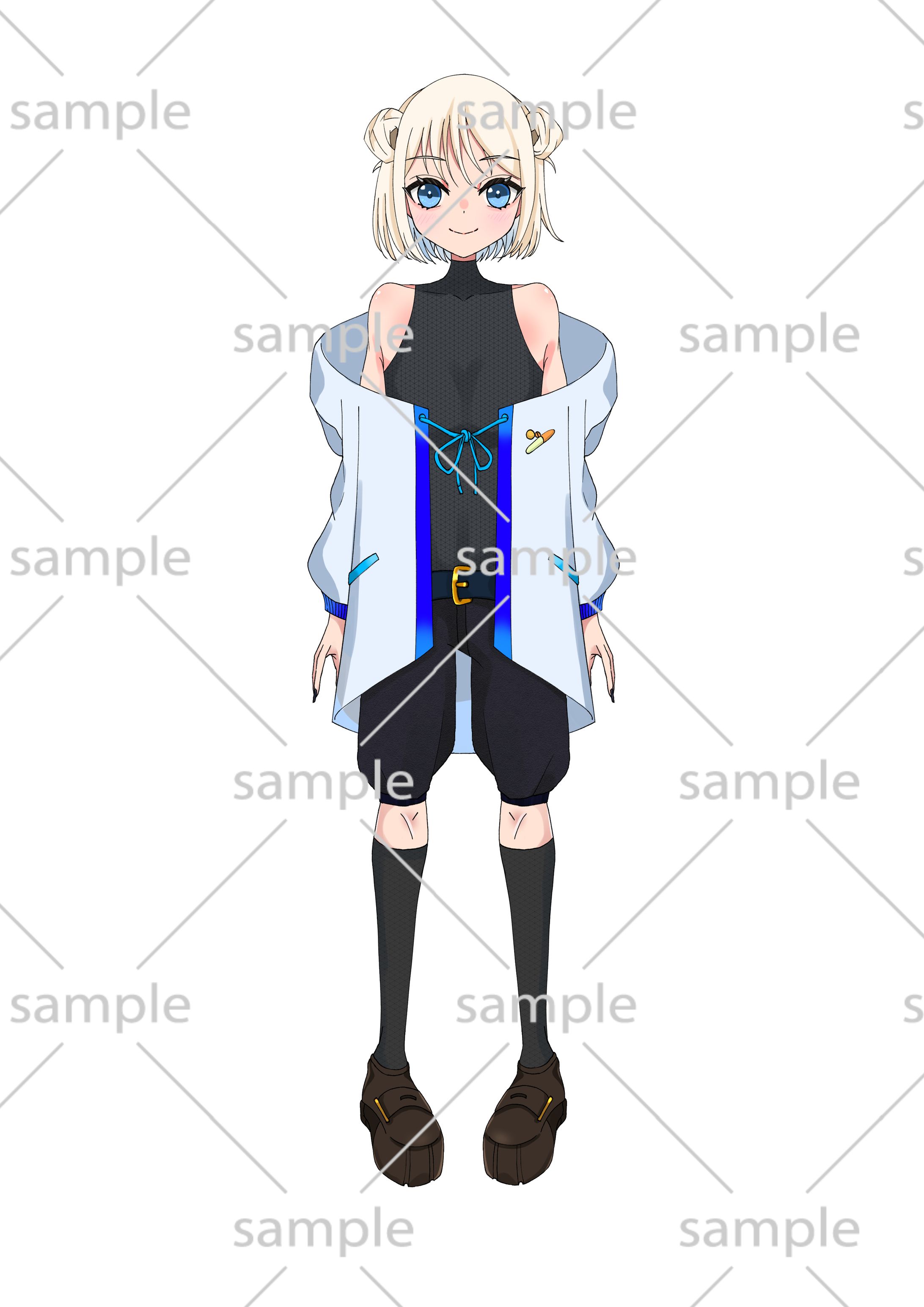 女性全身画キャラデザ込１-1