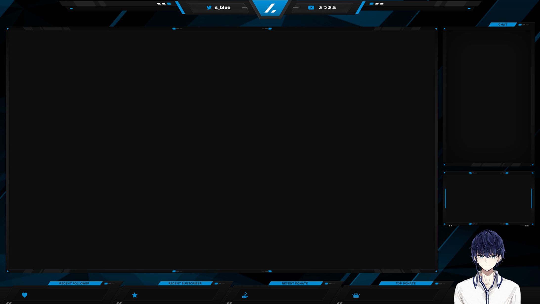 ォッァォ Twitch配信画面 ver.1.2-1
