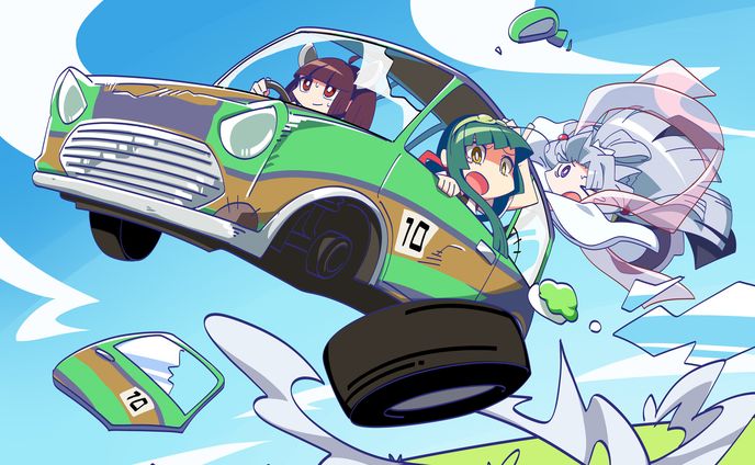 東北三姉妹支援絵