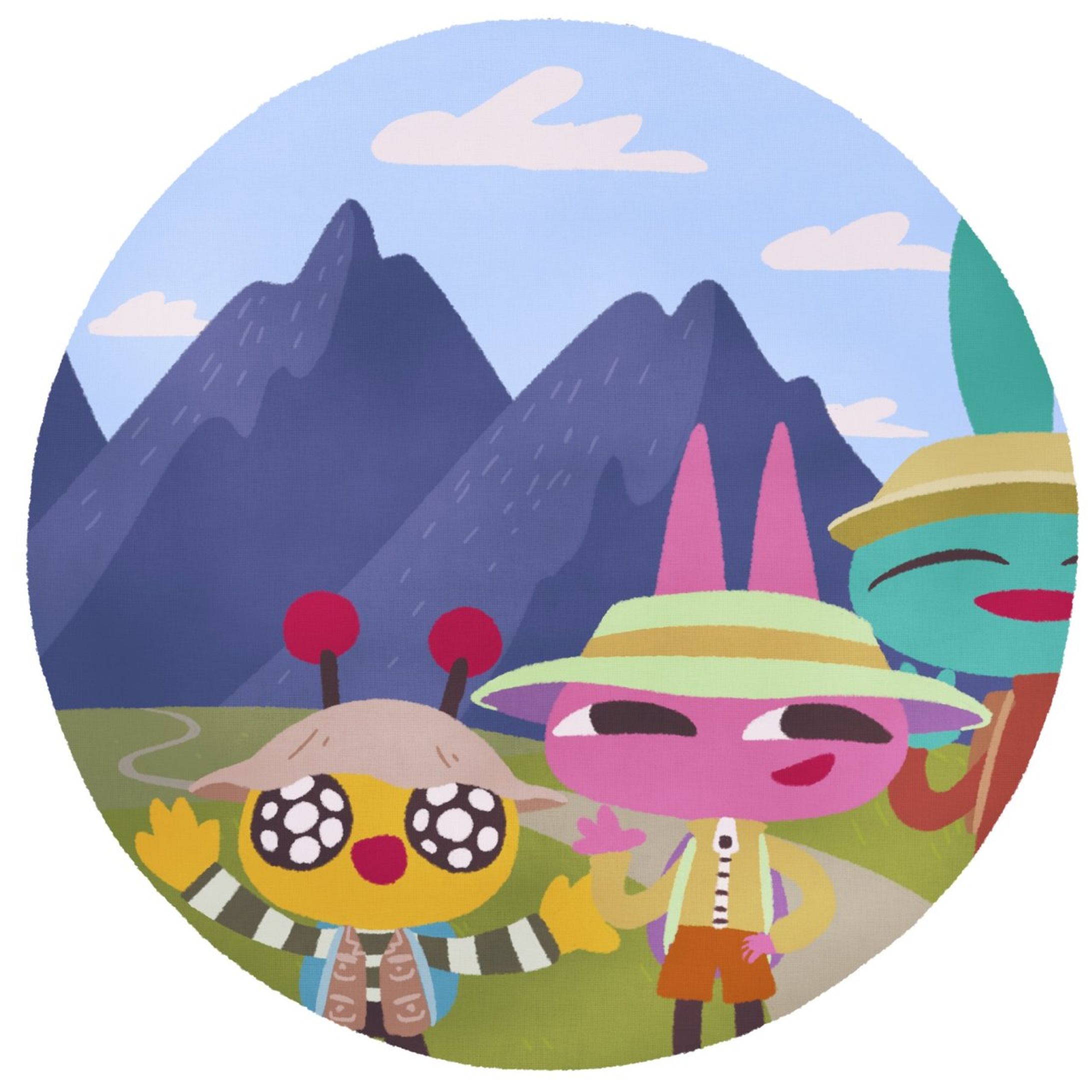 【イラスト】たびにでたいわね-1