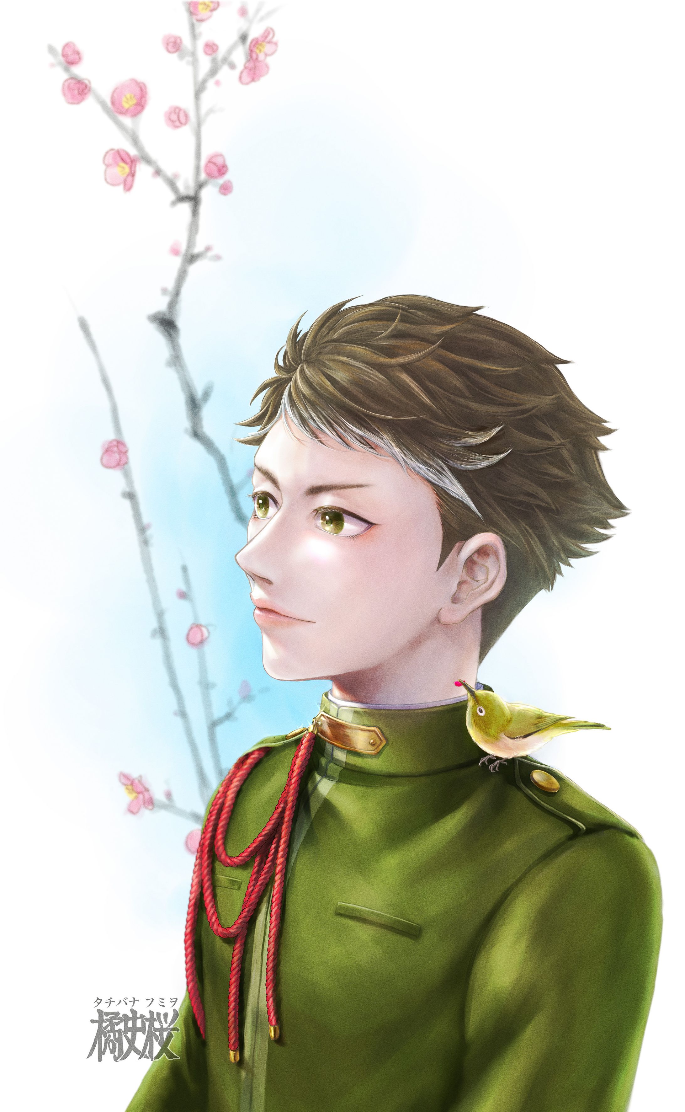 一枝の梅-1