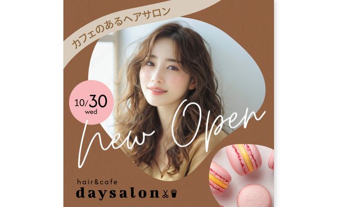 新オープンする美容院_インスタ