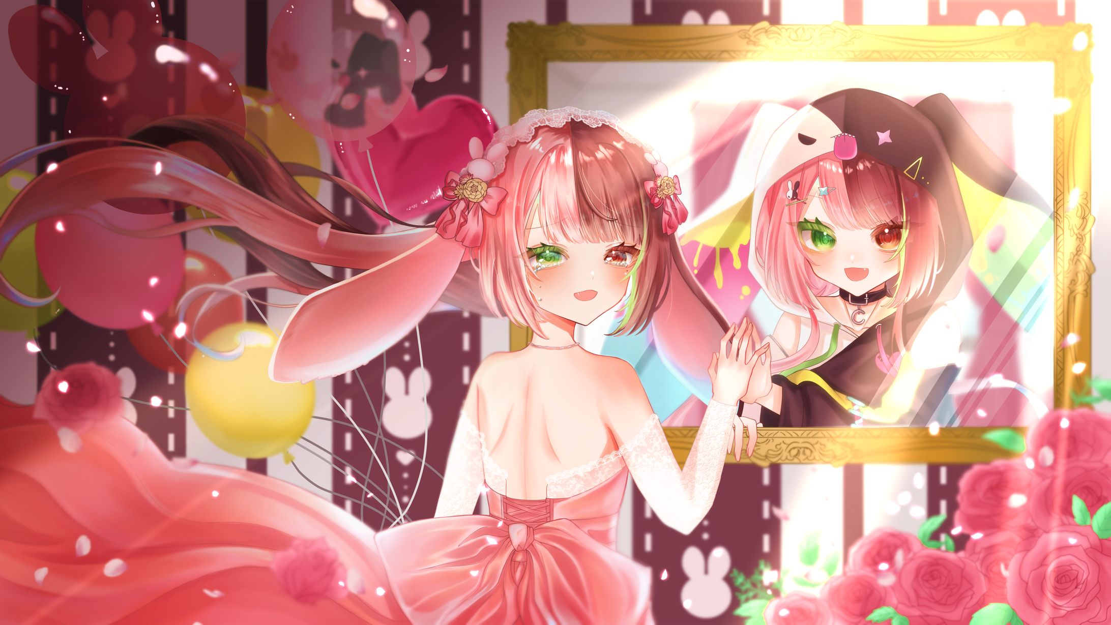 もらって 嬉しい お歳暮 ランキング 兎春ちこる様 ハーフアニバーサリー絵 絵画