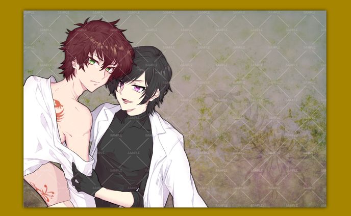 同人誌表紙イラスト＆デザイン