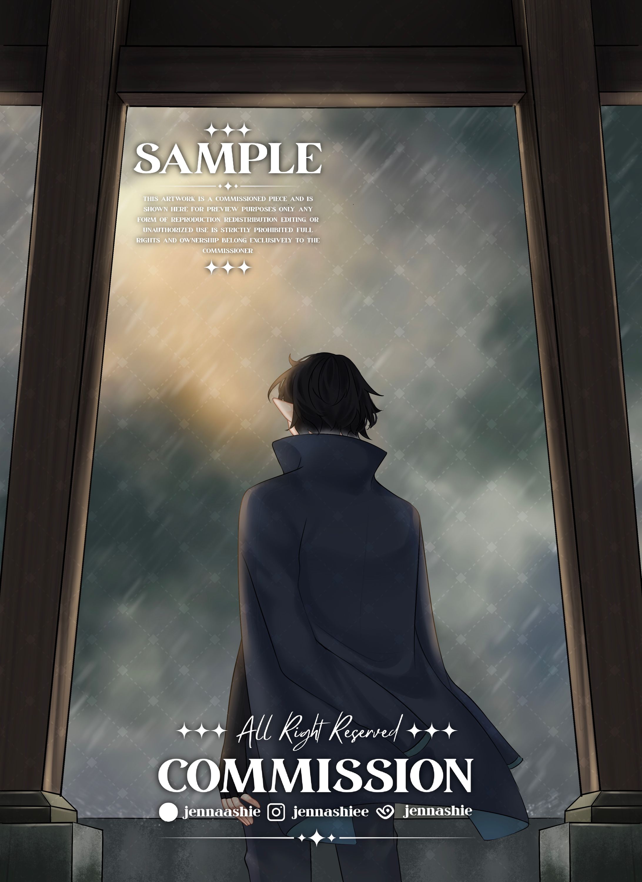 Fullbody Commission for @ZetaKamui-1